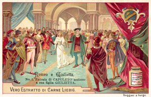 Entrée de Lord Capulet et de sa fille Juliette au bal - European School
