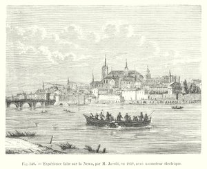 Expérience faite sur la Newa, par M. Jacobi, en 1839, avec un moteur électrique - European School