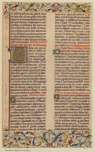 Fac-similé de la Bible de Gutenberg - European School