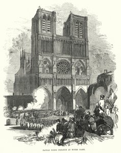 Favras faisant pénitence à Notre-Dame - European School