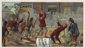 Combats devant la Légation française, Pékin, Révolte des Boxers, 8 juin 1900 - European School