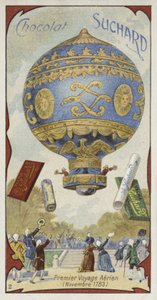 Premier vol en montgolfière habité, novembre 1783 - European School