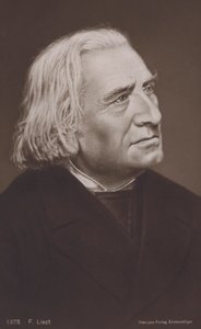 Franz Liszt, compositeur hongrois (lithographie) - European School