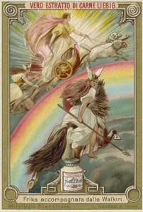 Frigg accompagnée des Valkyries - European School