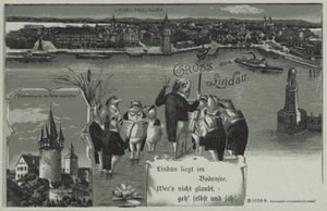 Concert de grenouilles à Lindau (litho) - European School