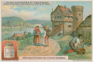 Villa allemande sur le Rhin au XVIe siècle - European School
