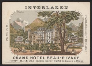 Grand Hôtel Beau-Rivage, Interlaken - European School