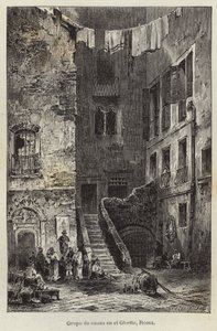 Groupe de maisons dans le Ghetto, Rome - European School