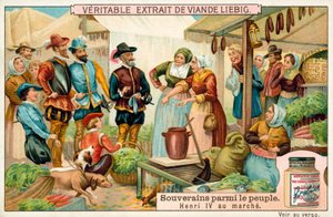 Henri IV de France au marché - European School