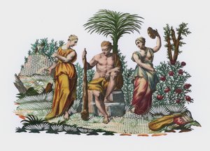 Héraclès dans un jardin - European School