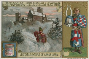 Hesse-Thuringe : le château de Wartburg et Henri Ier, l