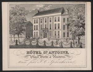 Hôtel Saint Antoine, Anvers, J C Spaenhoven - European School