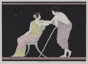 Illustration de la poterie grecque antique