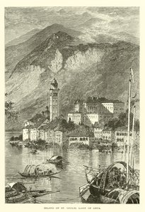 Île de Saint-Giulio, lac d