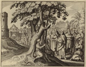 Jésus-Christ et Zachée le collecteur d