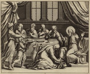 Jésus-Christ oint par une femme pécheresse chez Simon le Pharisien - European School