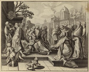Jésus Christ bénissant les petits enfants - European School