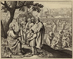 Jésus Christ nourrissant les cinq mille - European School