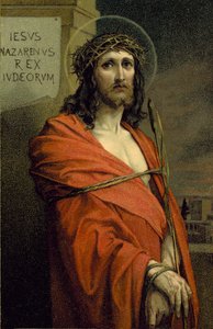 Jésus de Nazareth, roi des Juifs (lithographie couleur)