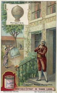 Joseph Montgolfier et le ballon à air chaud - European School