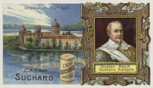 Roi Gustave-Adolphe de Suède et le château de Gripsholm, Mariefred