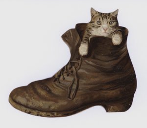 Chaton dans une botte - European School