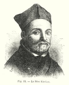 Le Père Kircher (gravure) - European School