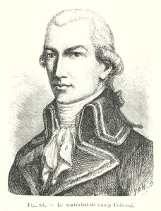 Le maréchal-de-camp Follenai (gravure) - European School
