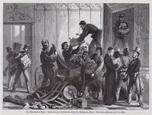 Pillage de la sacristie de l