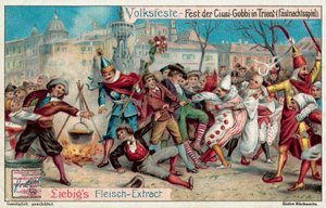 Célébrations du Mardi Gras à Trente, Italie - European School