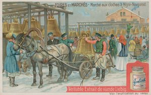 Marché des cloches à Nijni Novgorod - European School