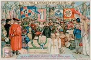Maçons, charpentiers, serruriers, ébénistes, couvreurs, forgerons et vitriers posent la première pierre d