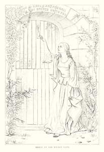 La Miséricorde à la Porte du Guichet (gravure) - European School
