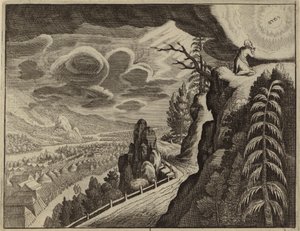 Moïse parlant à Dieu sur le mont Sinaï - European School