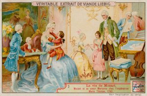 Mozart et sa sœur Marianne avec l