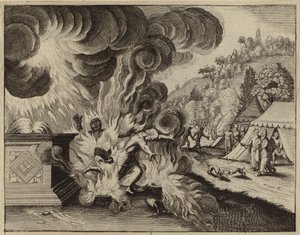Nadab et Abihu consumés par le feu pour avoir désobéi à la loi de Dieu - European School