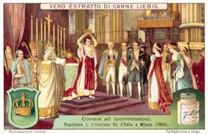 Napoléon Bonaparte se couronnant roi d