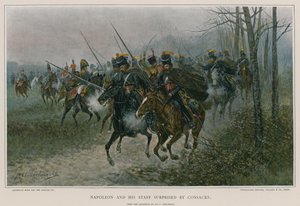 Napoléon et son état-major surpris par les cosaques - European School