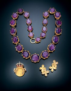Collier, vers 1870 - European School