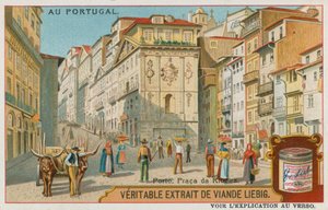 Porto, Praça da Ribeira - European School
