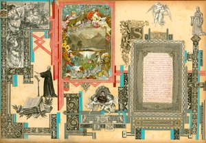 Page du volume I de Sammelsurium (matériel imprimé)
