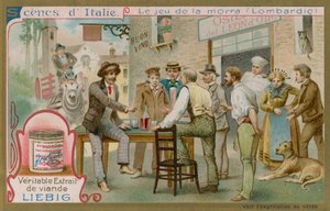 Joueurs de morra en Lombardie - European School