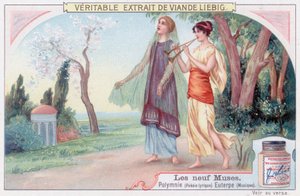 Polymnie (poésie lyrique) et Euterpe (musique) - European School