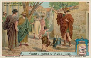 Librairie portable dans la Grèce antique - European School