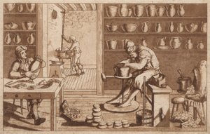 Poterie (lithographie) - European School