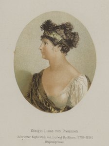 Reine Louise de Prusse, épouse du roi Frédéric-Guillaume III - European School