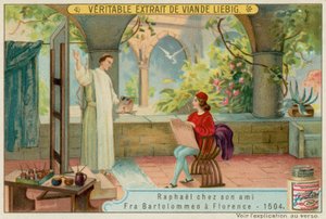 Raphaël avec son ami Fra Bartolommeo - European School