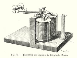 Récepteur des signaux du télégraphe Morse - European School