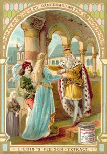 Scène du conte de fées des frères Grimm La Jeune Fille sans mains - European School