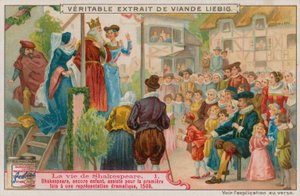 Shakespeare, enfant, aidant à une production dramatique pour la première fois - European School